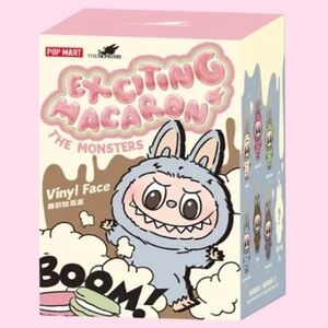 Authentic POP MART THE MONSTERS Exciting Macaron Vinyl Face Blind Box Labubu NEW